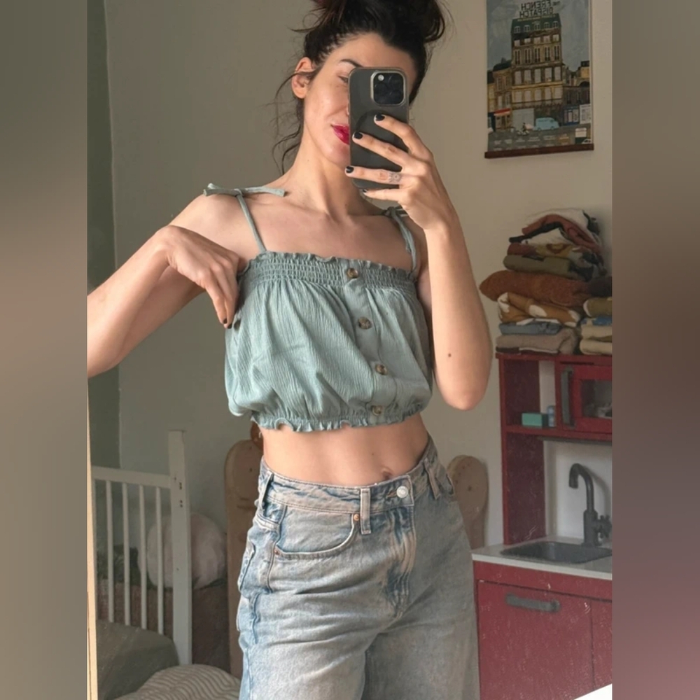 Primark Green Tank Top, S